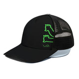 WAV/SUB6 Trucker Hat - Neon